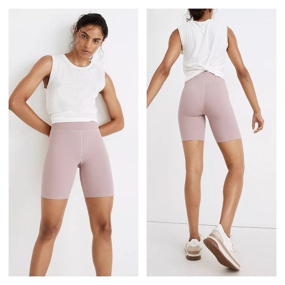 Madewell MWL Form High Rise 7" Biker Shorts NWT Size XL - Picture 1 of 8